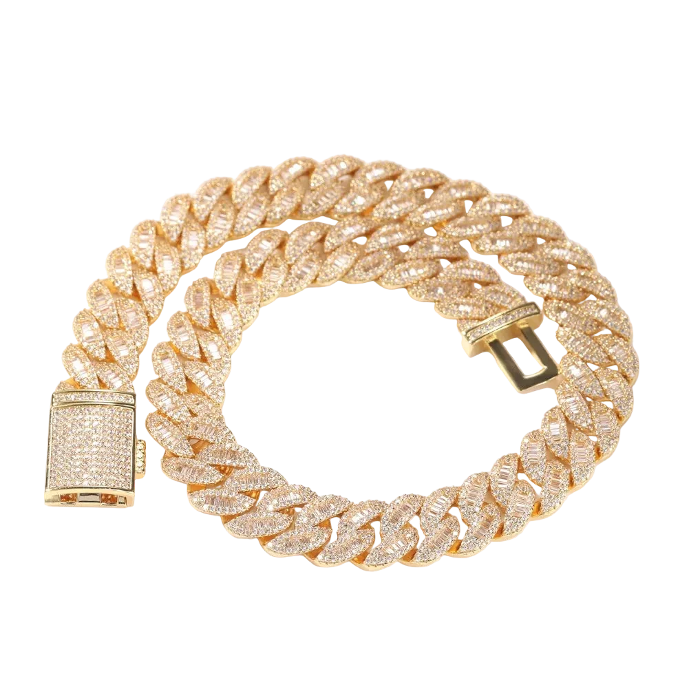 MIAMI CUBAN BRACELET - ICED OUT