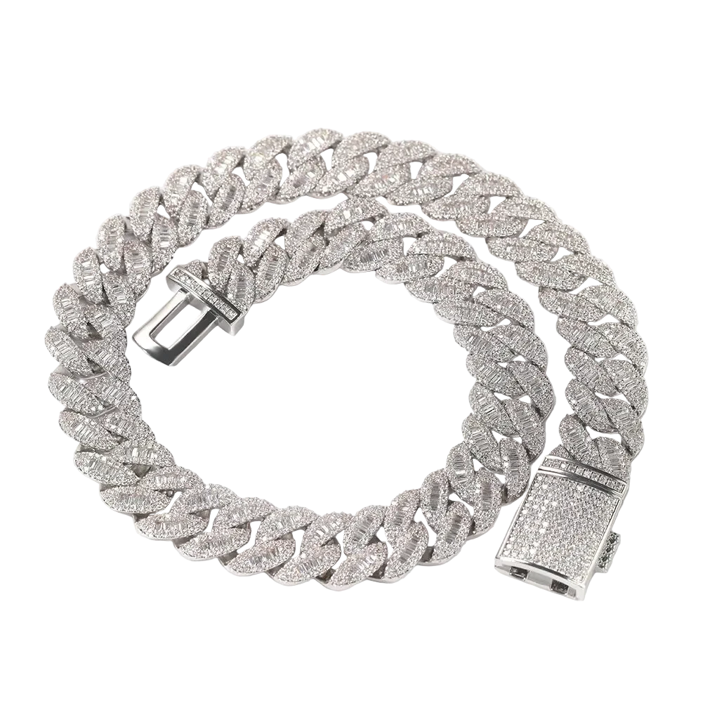 MIAMI CUBAN BRACELET - ICED OUT