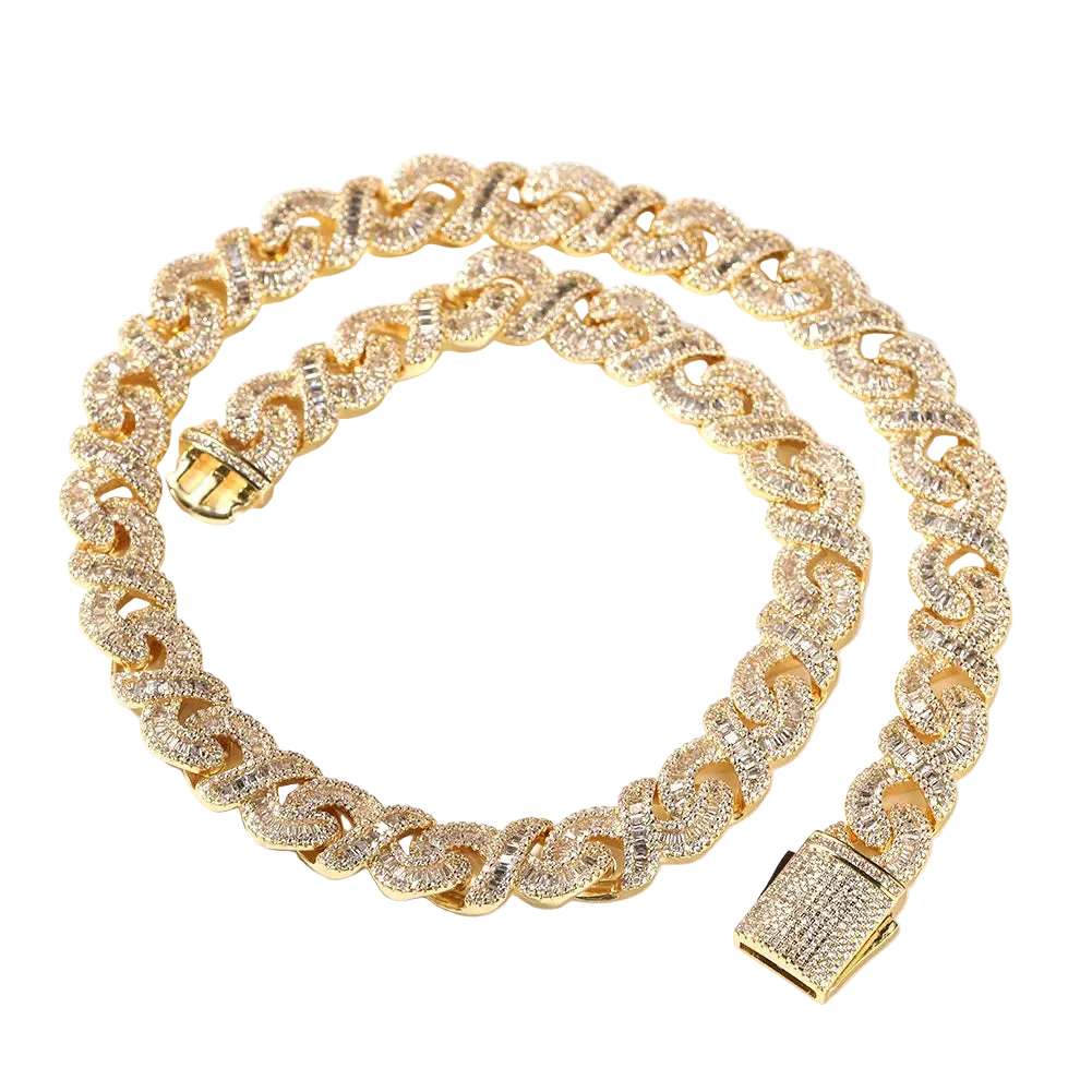 INFINITY BRACELET - ICED OUT