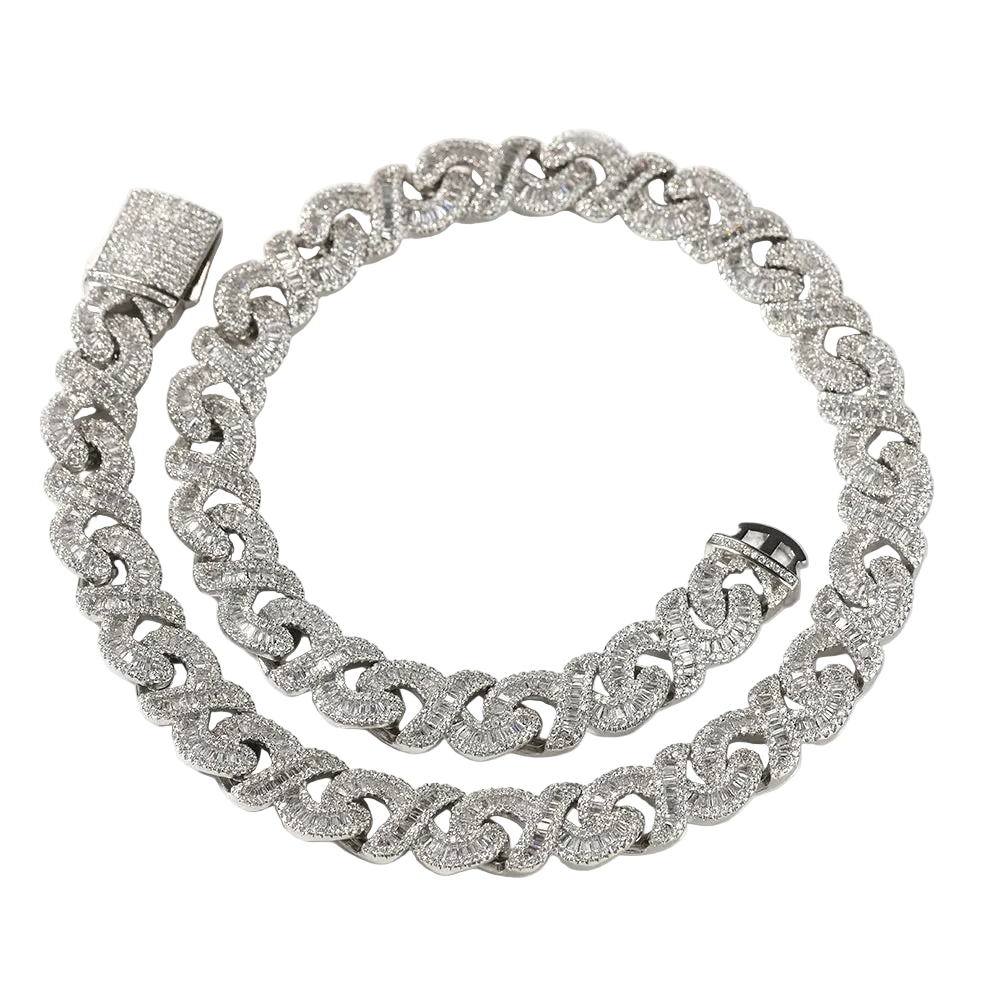 INFINITY BRACELET - ICED OUT
