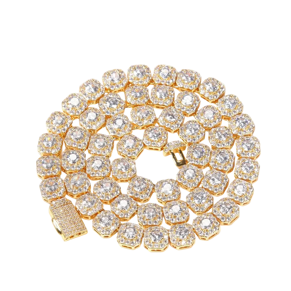 CUBIC CHAIN - ICED OUT